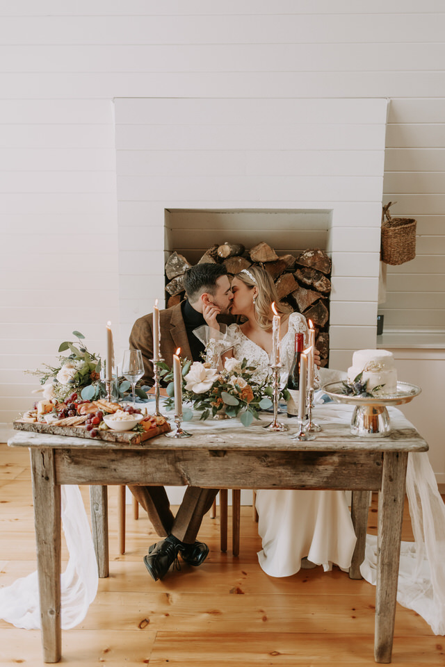 Ontario A-Frame Elopement Marie Scholz Photography