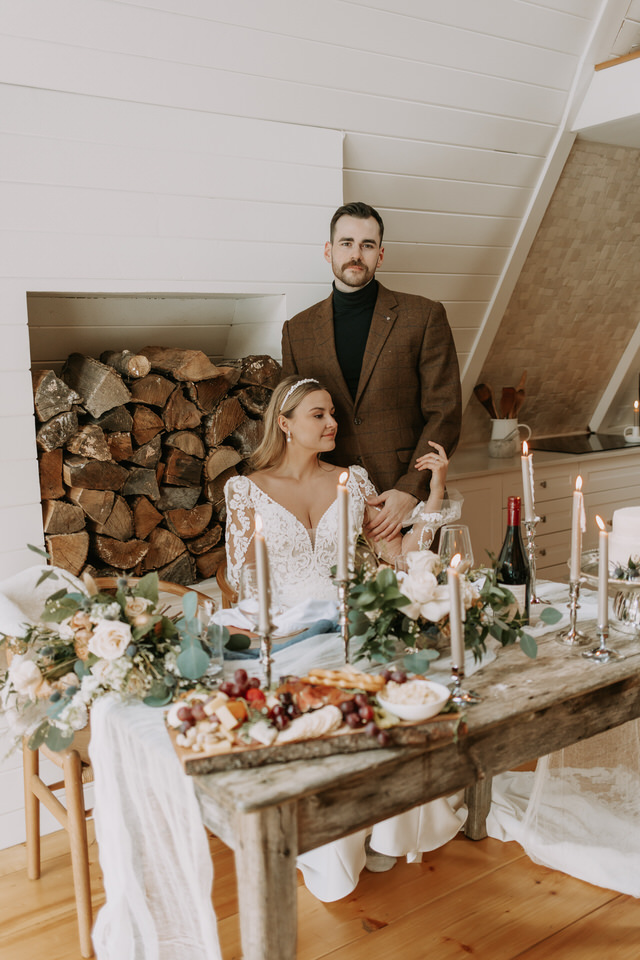 Ontario A-Frame Elopement Marie Scholz Photography