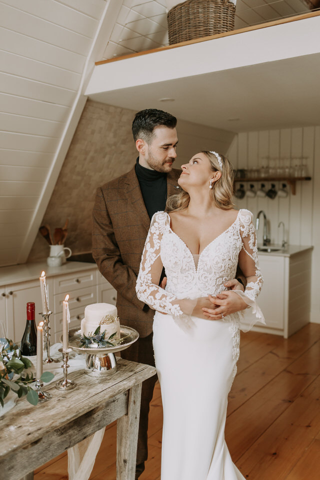 Ontario A-Frame Elopement Marie Scholz Photography