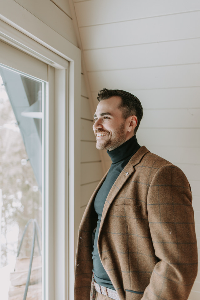 Ontario A-Frame Elopement Marie Scholz Photography