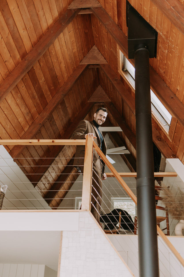 Ontario A-Frame Elopement Marie Scholz Photography