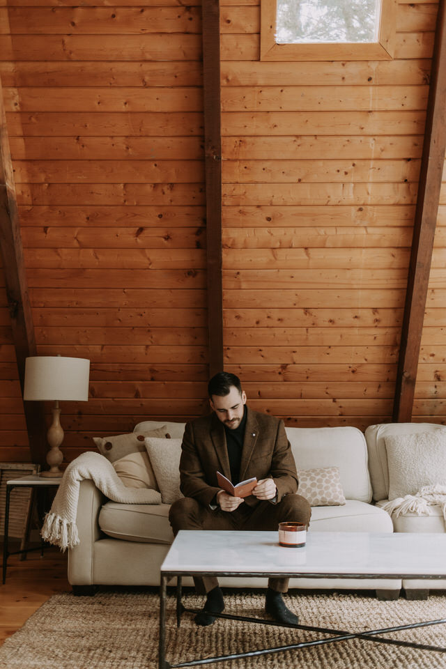 Ontario A-Frame Elopement Marie Scholz Photography