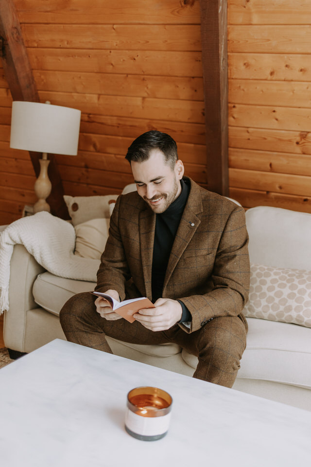 Ontario A-Frame Elopement Marie Scholz Photography