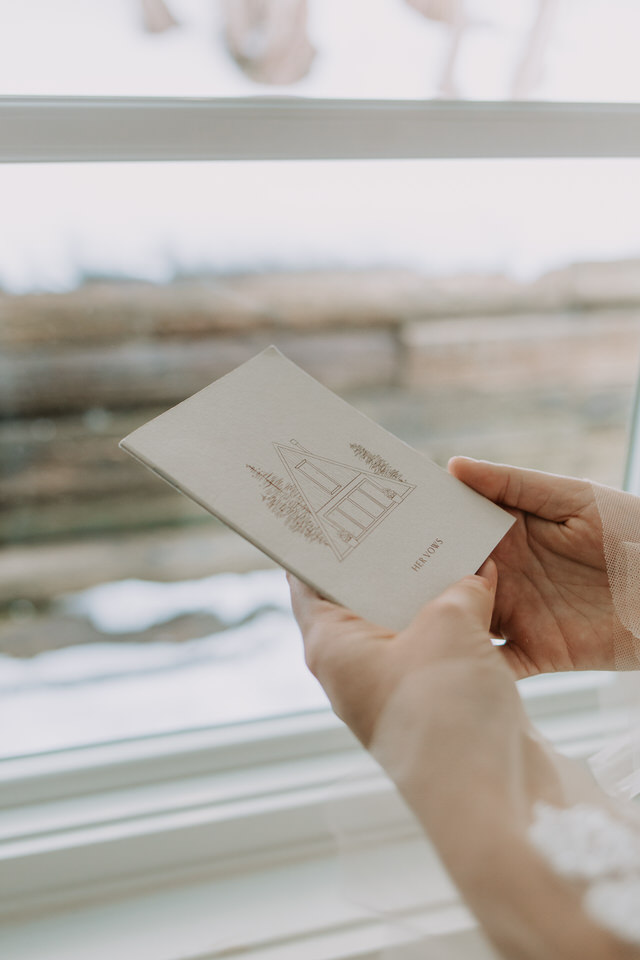 Ontario A-Frame Elopement Marie Scholz Photography