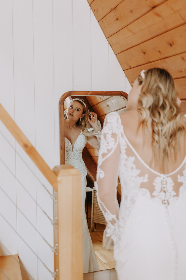 Ontario A-Frame Elopement Marie Scholz Photography