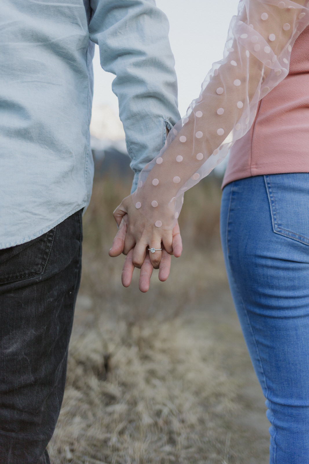 lake minnewanka engagement