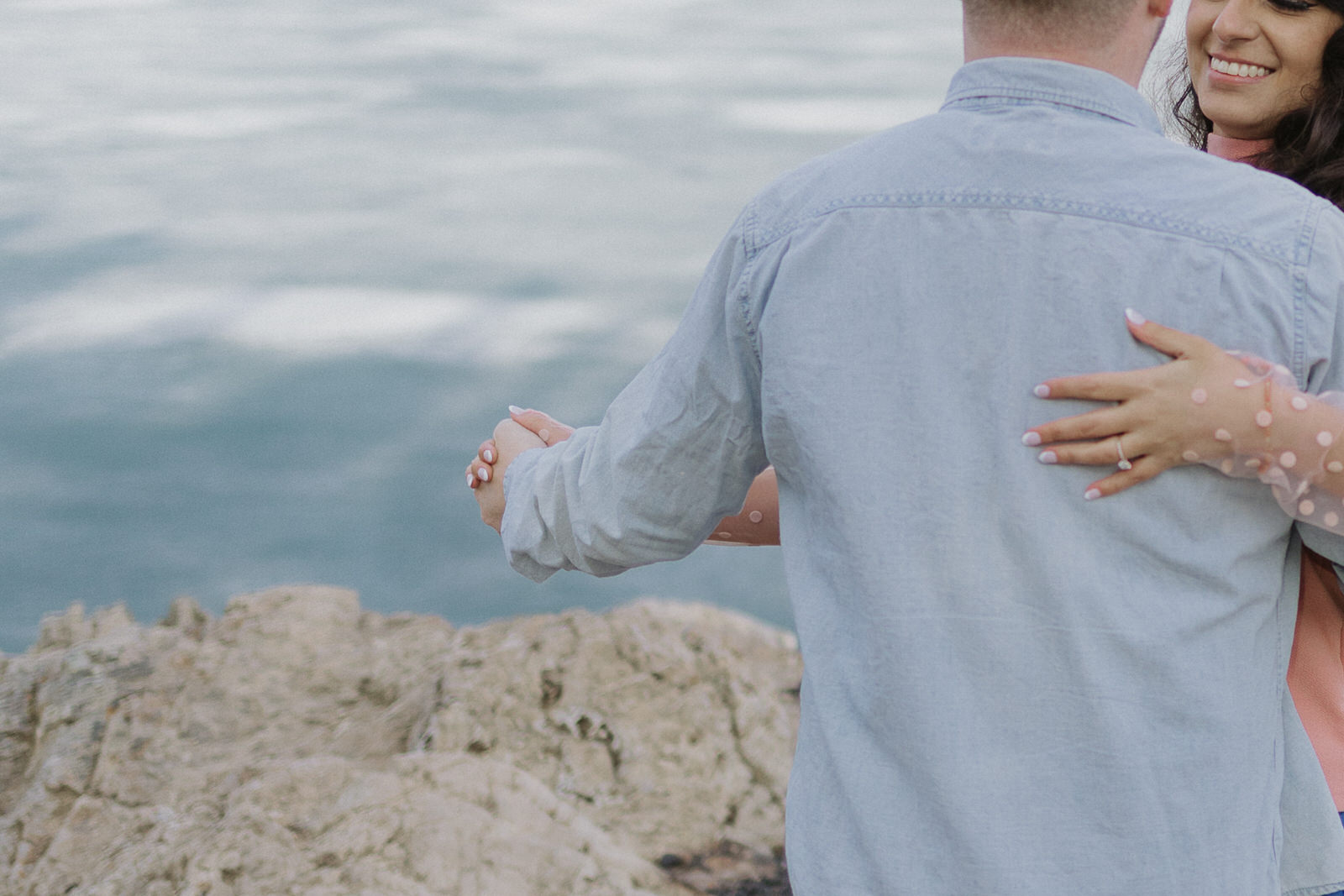 lake minnewanka engagement