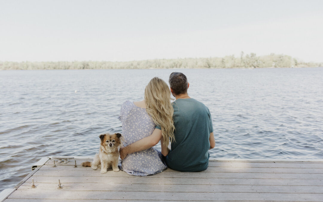 Sparrow Lake Muskoka Engagement // Rosie + Rob