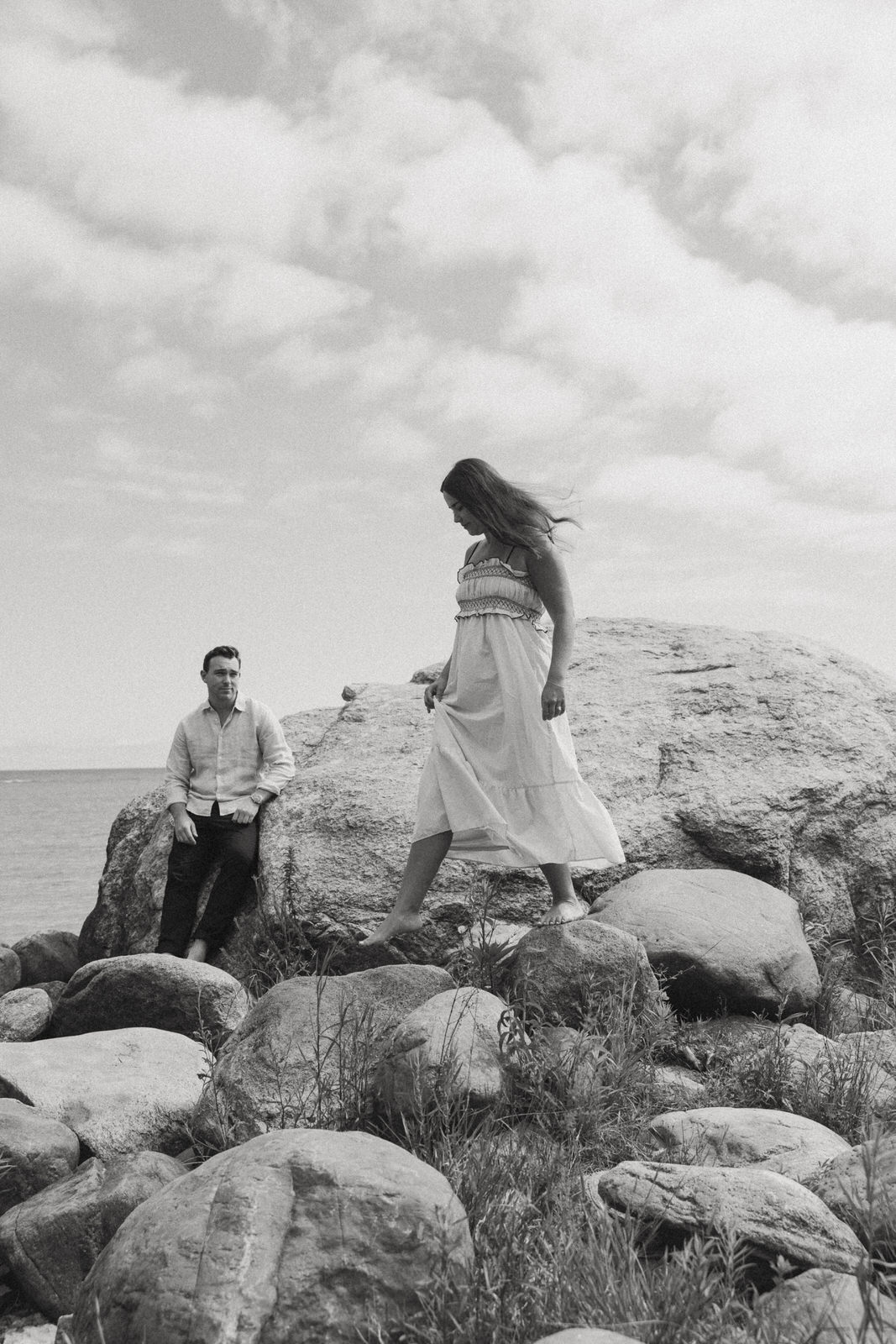 beach engagement in the blue mountains