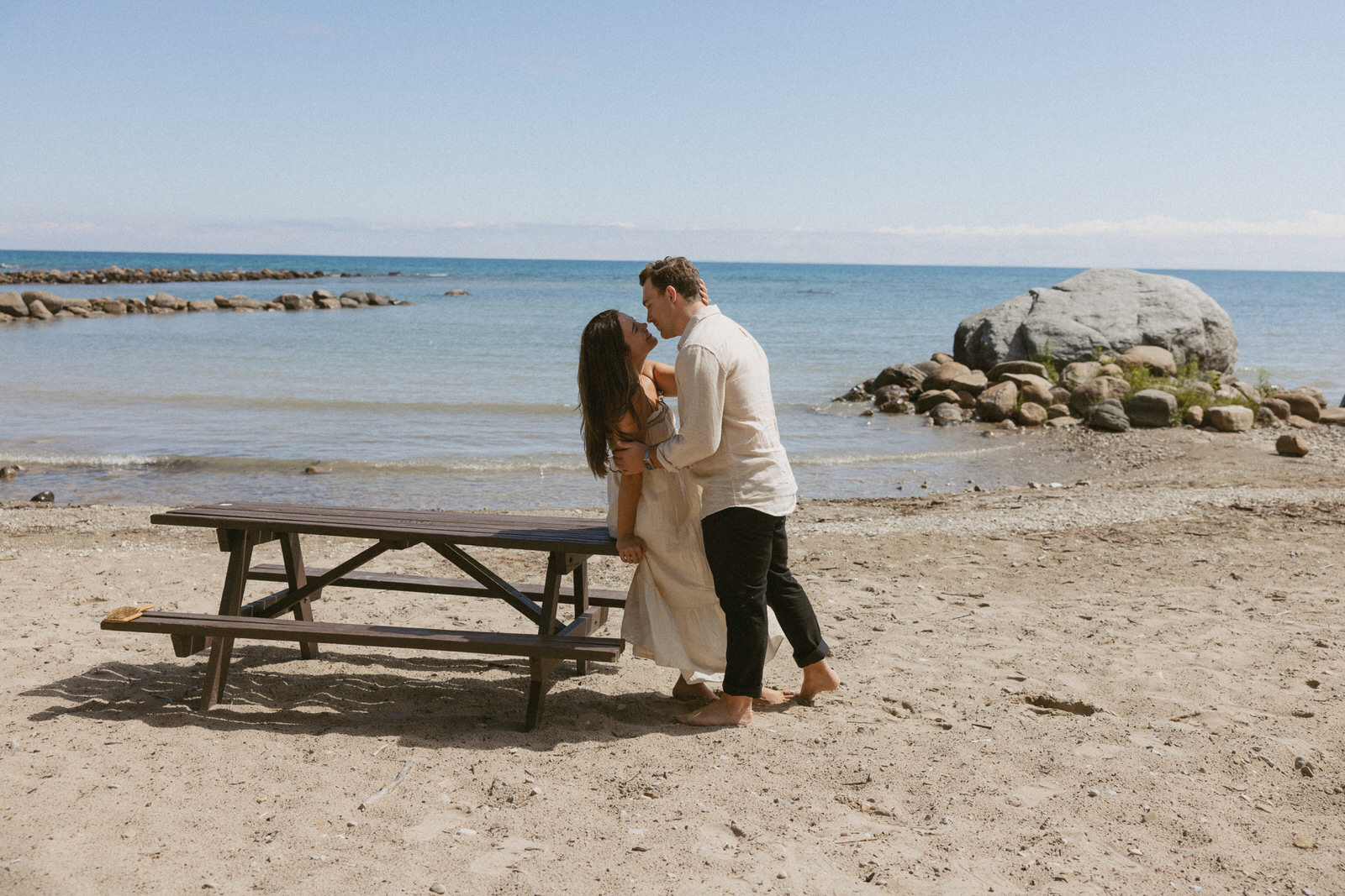 beach engagement in the blue mountains