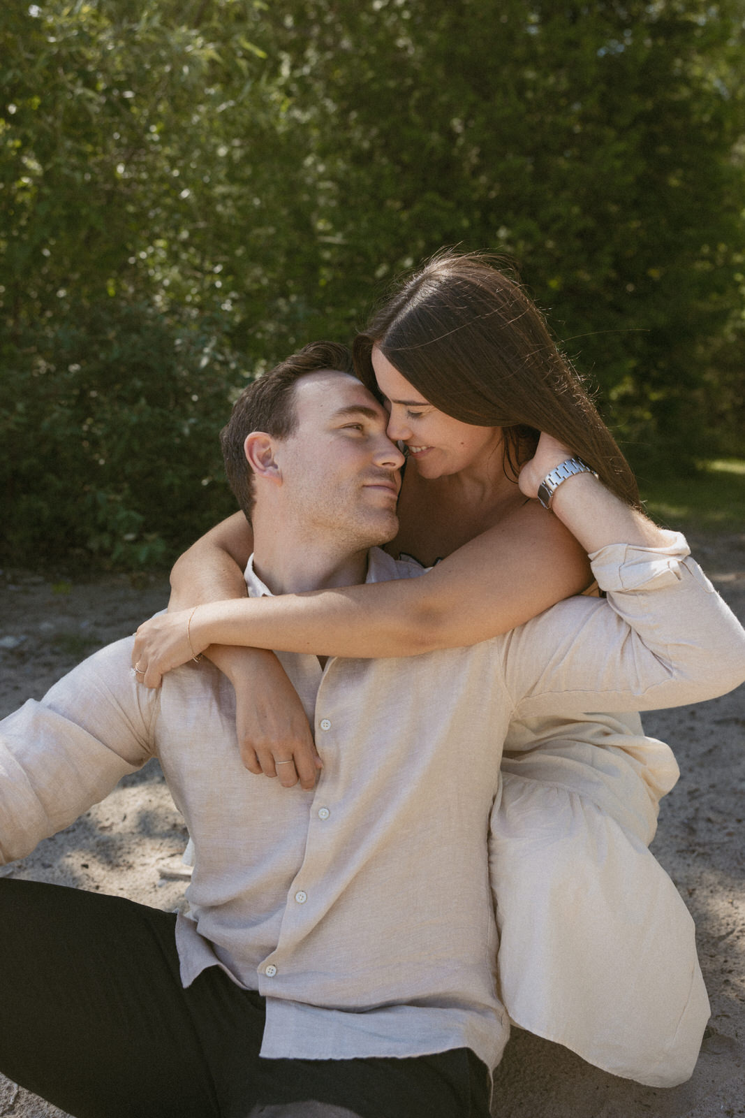 beach engagement in the blue mountains