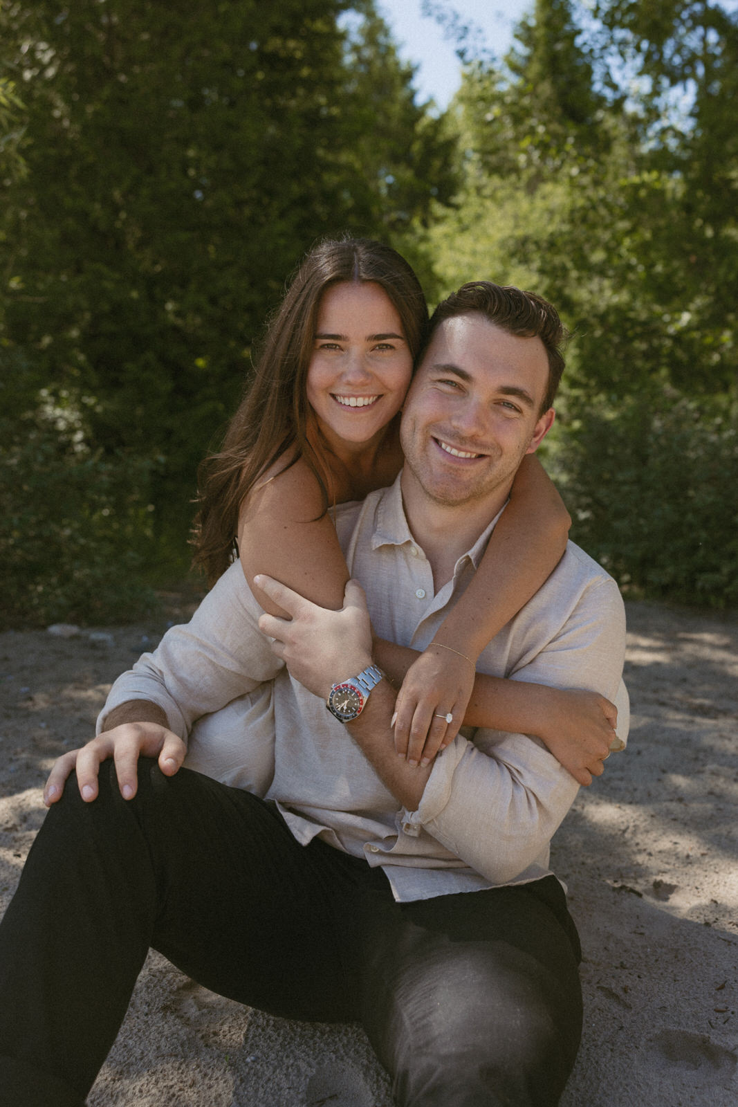 beach engagement in the blue mountains