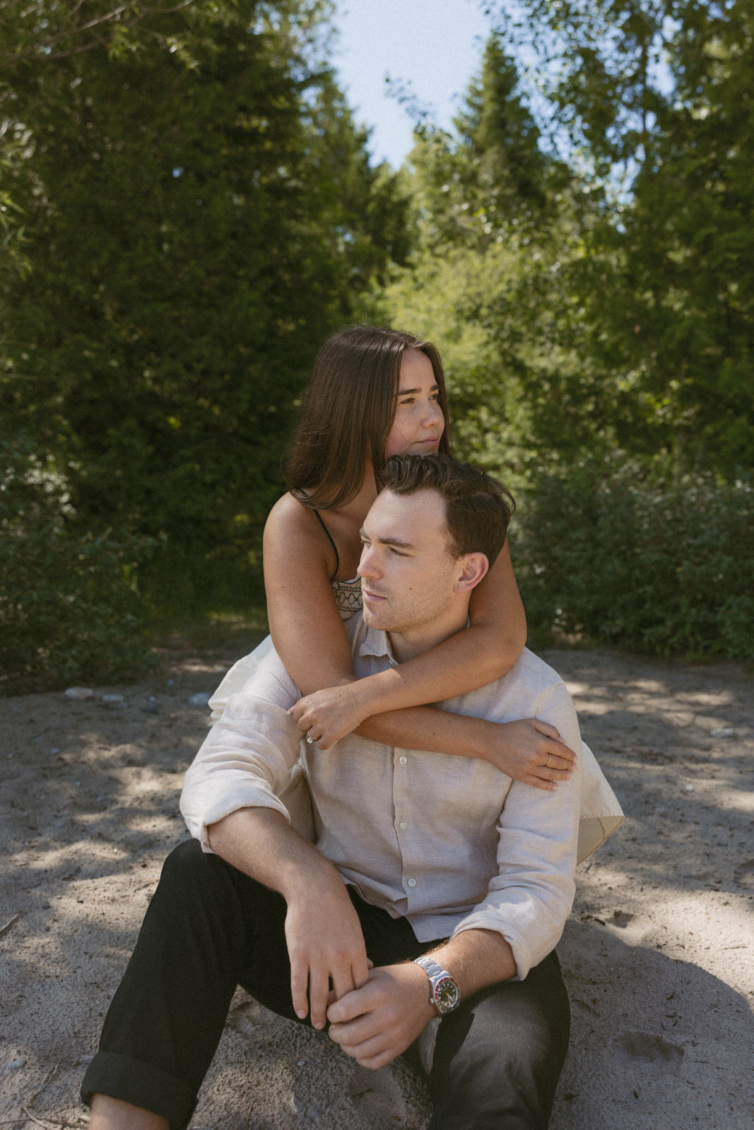 beach engagement in the blue mountains