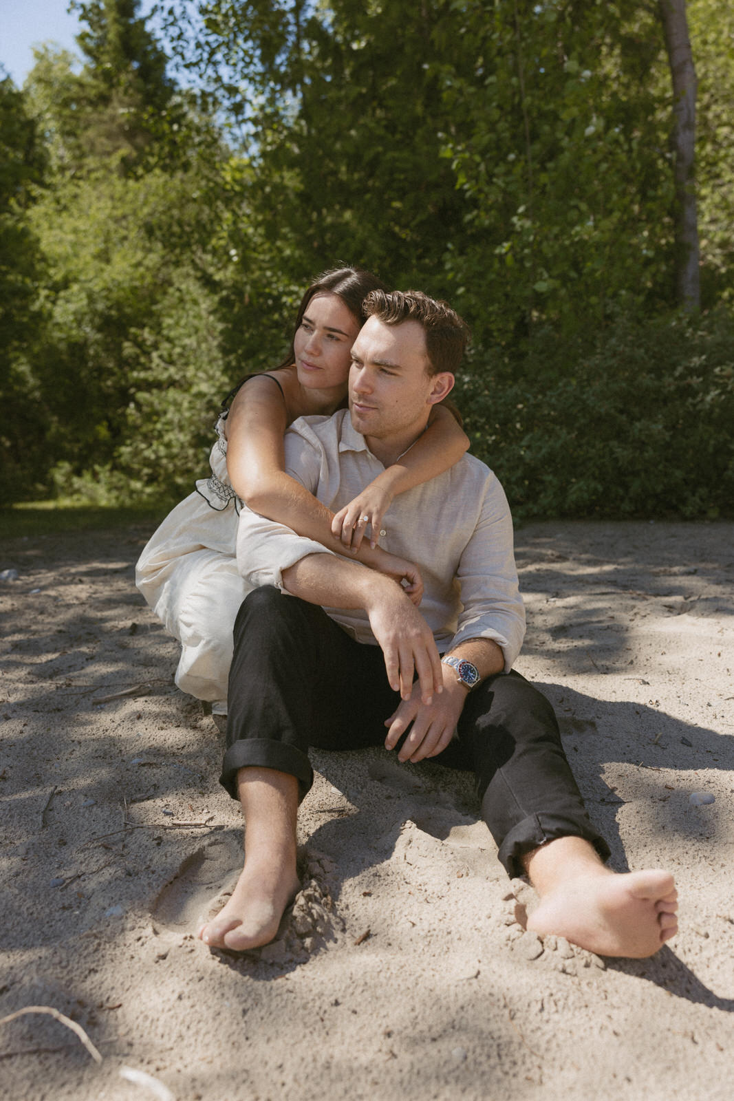 beach engagement in the blue mountains