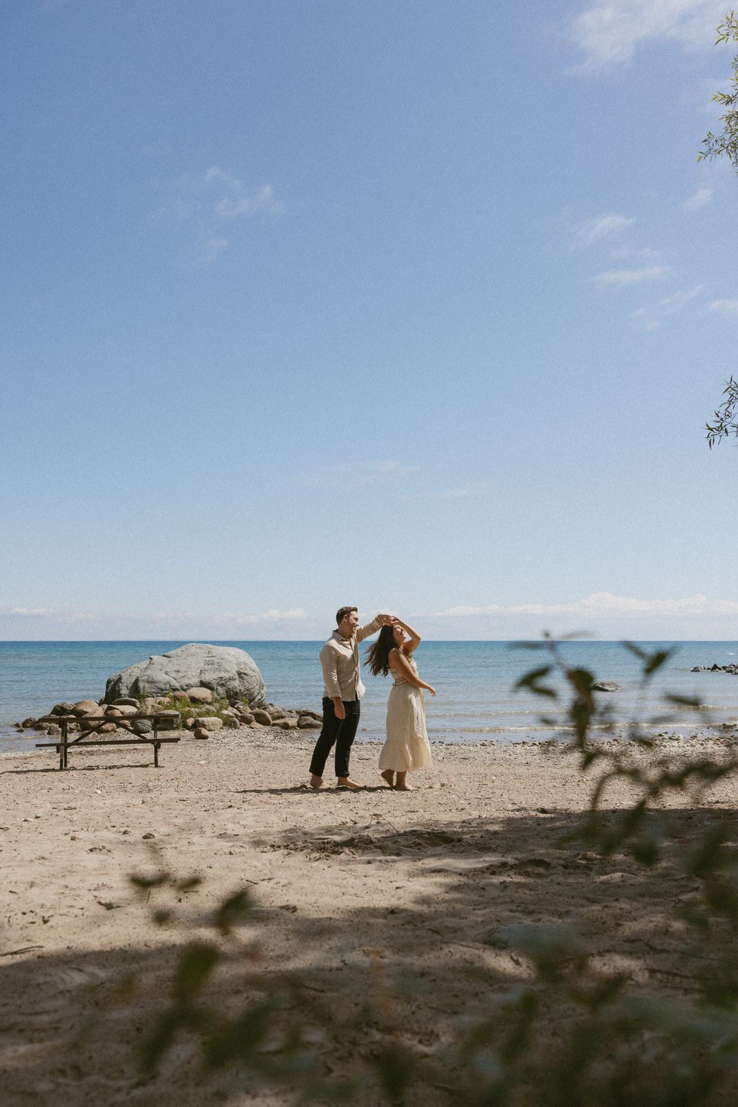 beach engagement in the blue mountains