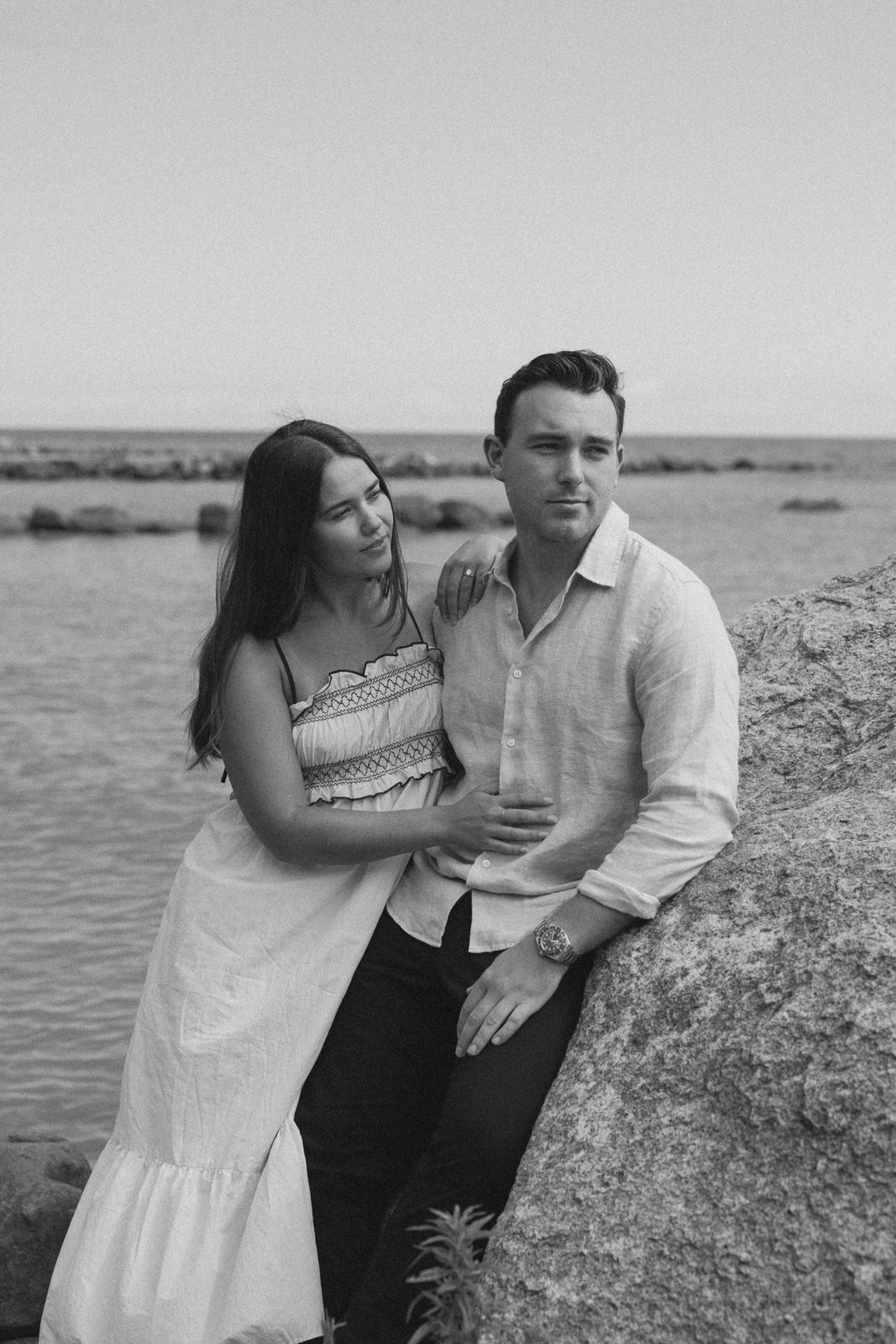 beach engagement in the blue mountains