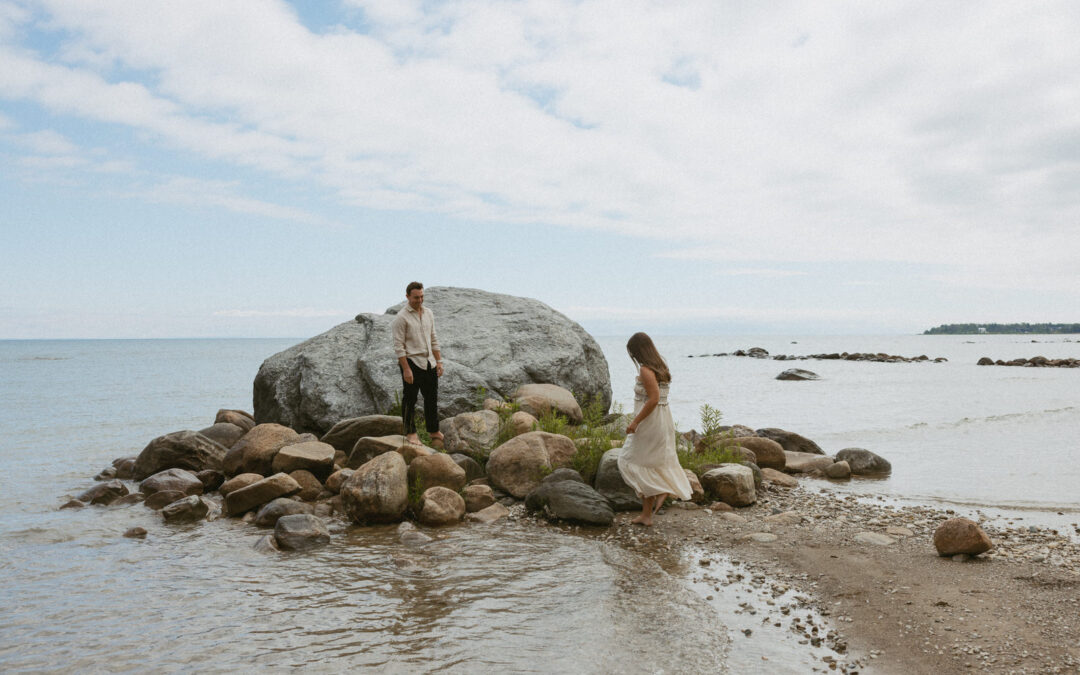 beach engagement in the blue mountains