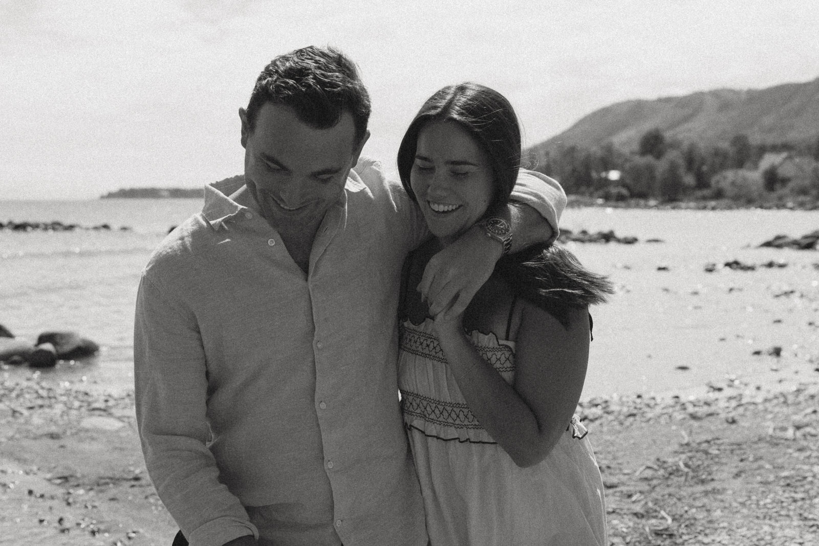 beach engagement in the blue mountains