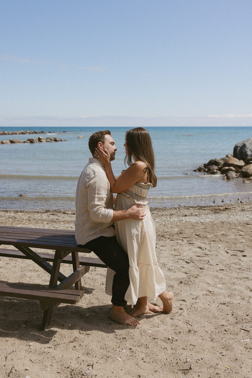 beach engagement in the blue mountains