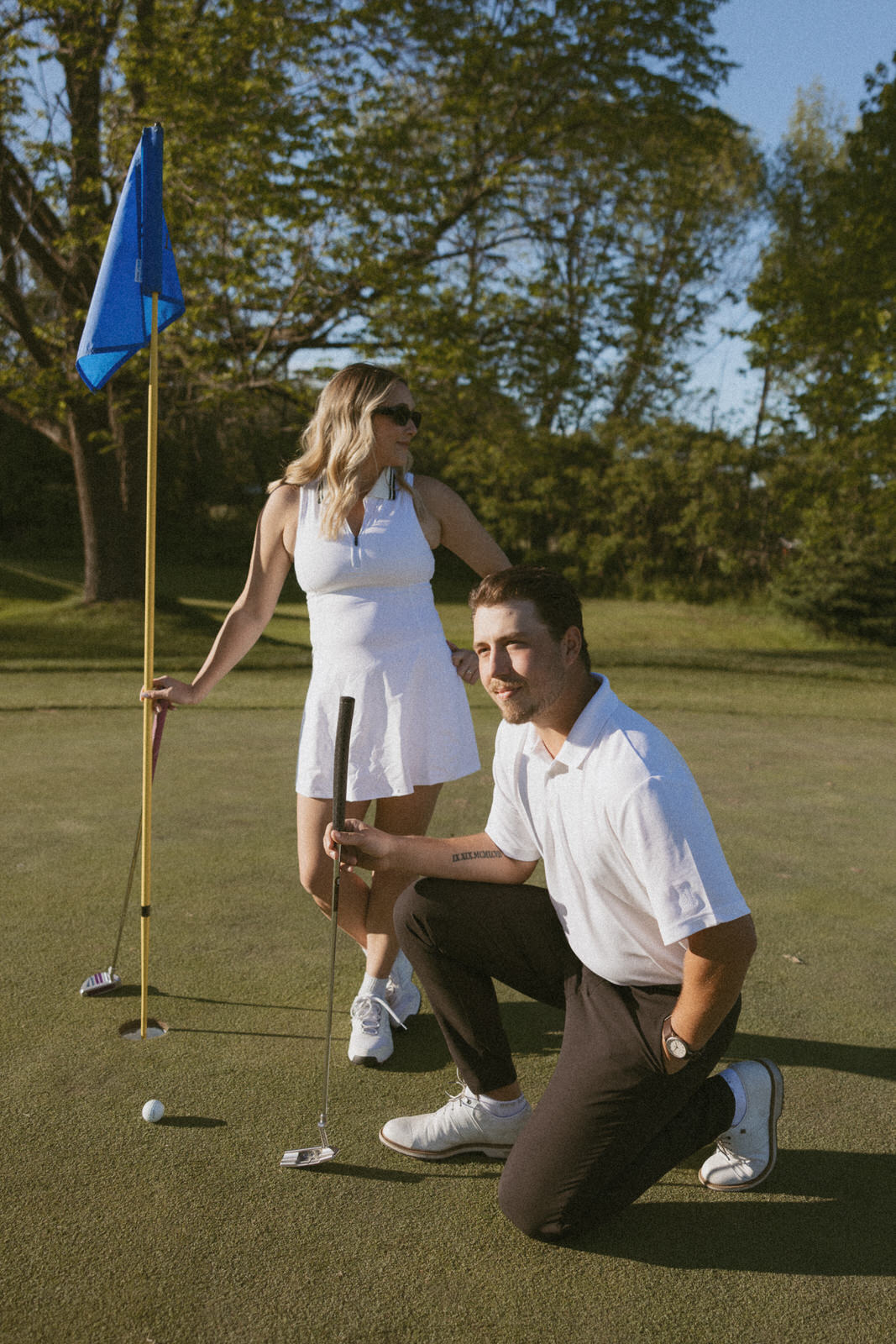 Golf club engagement