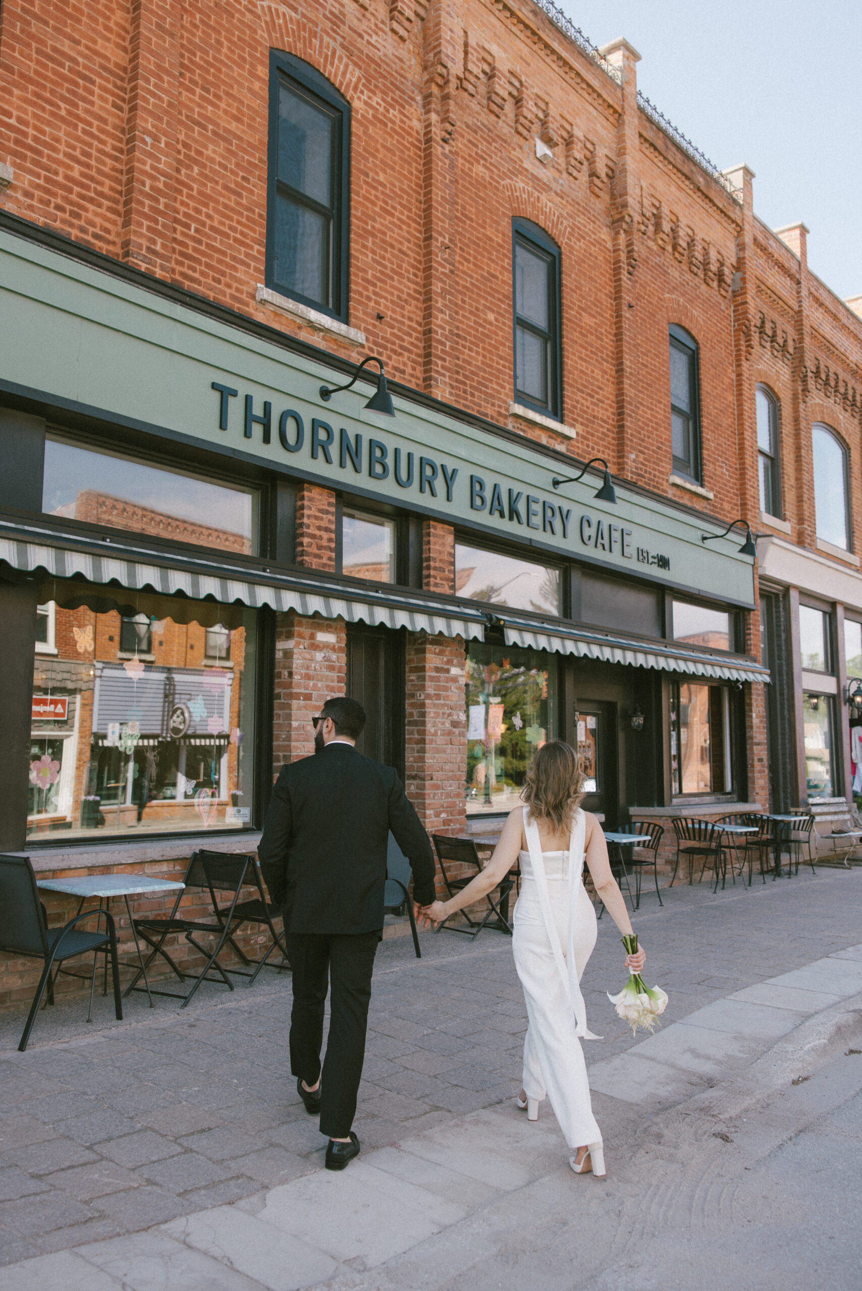 Elopement in the blue mountains ontario