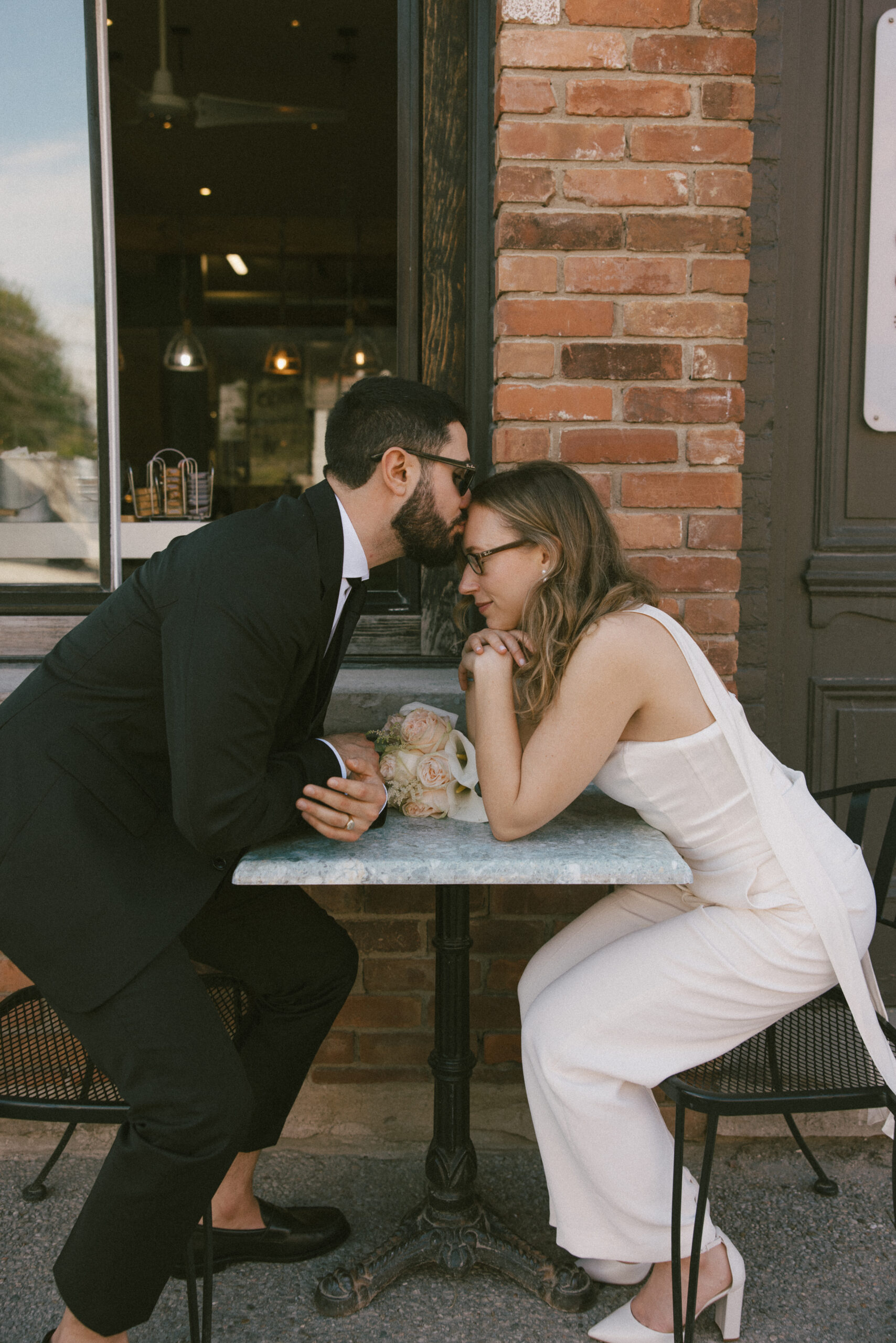 Elopement in the blue mountains ontario