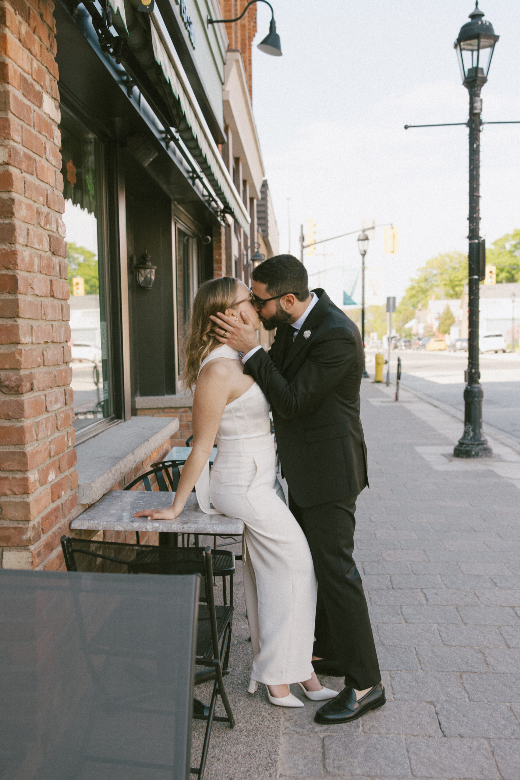 Elopement in the blue mountains ontario