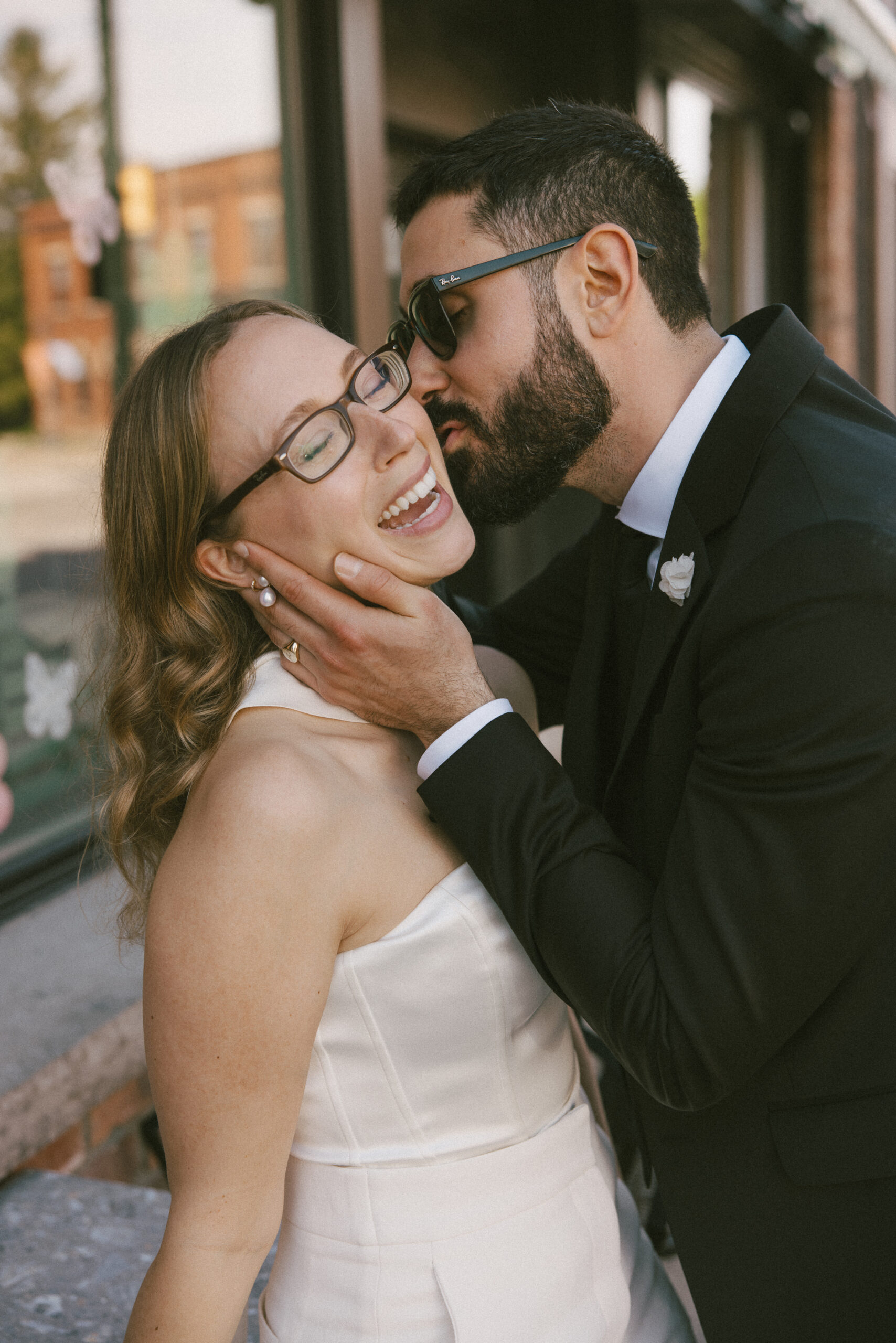 Elopement in the blue mountains ontario