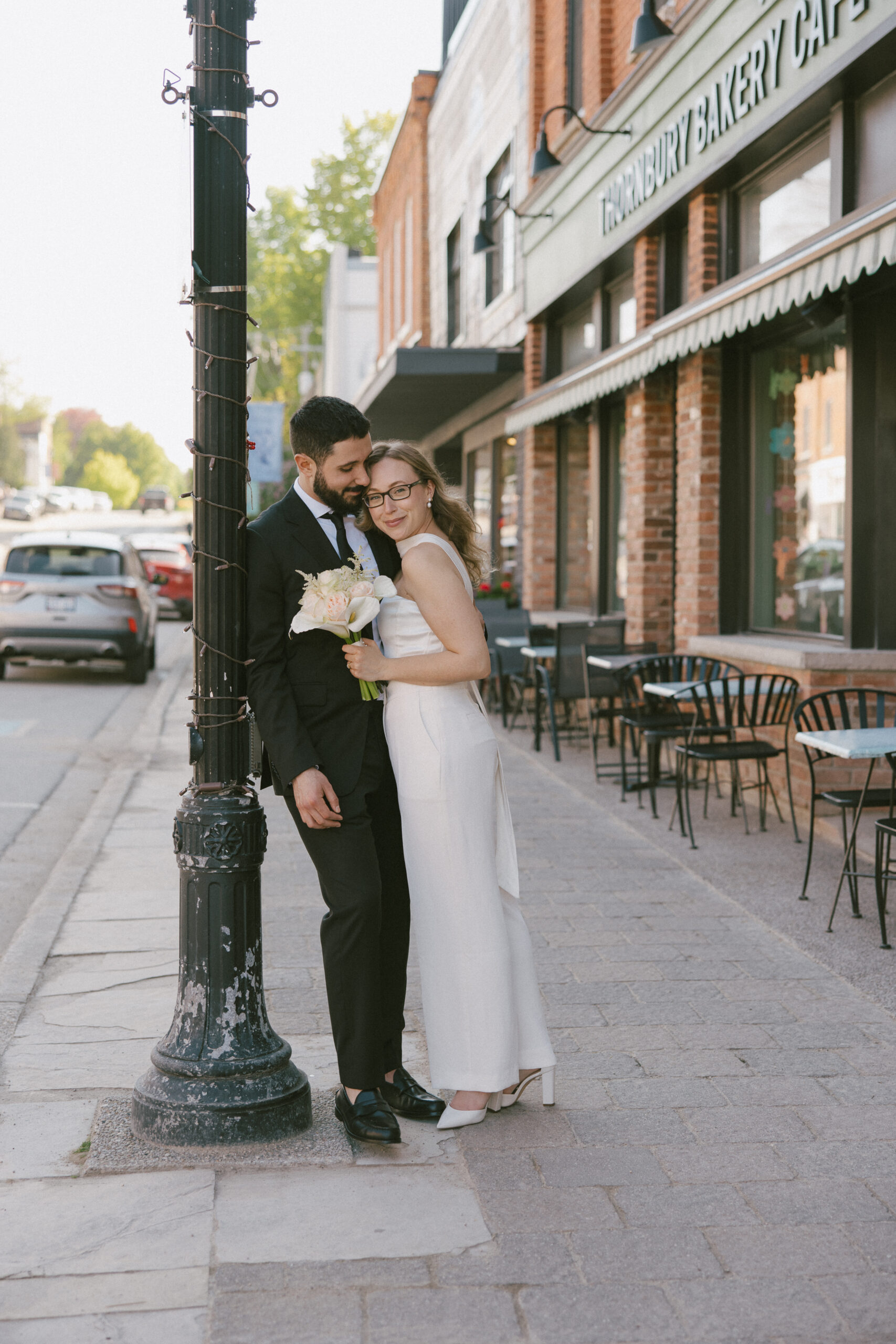 Elopement in the blue mountains ontario