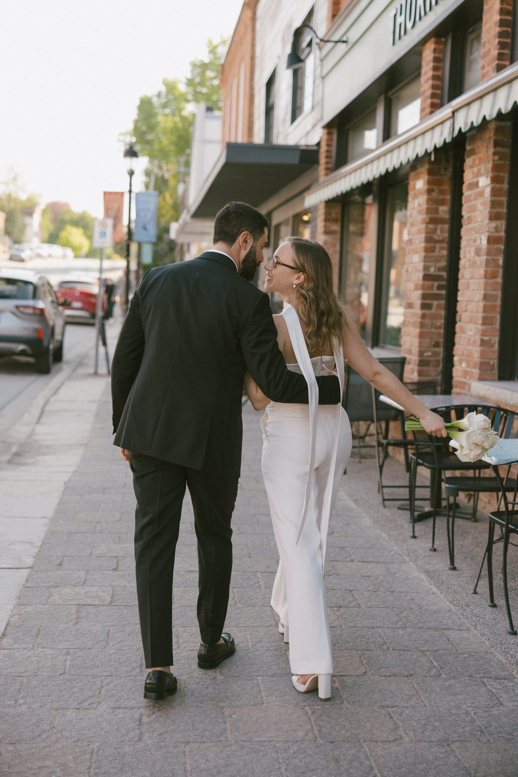 Elopement in the blue mountains ontario