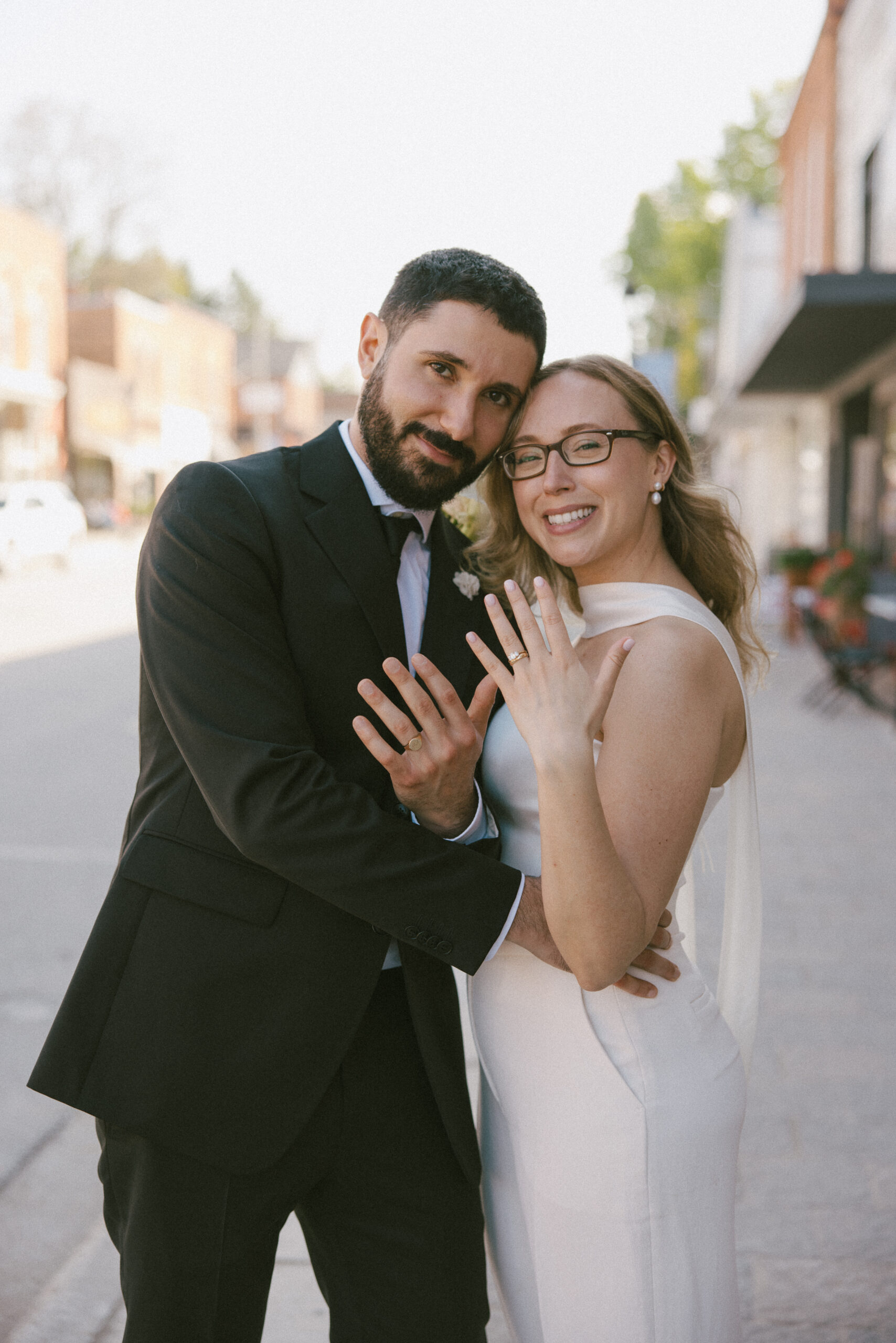 Elopement in the blue mountains ontario