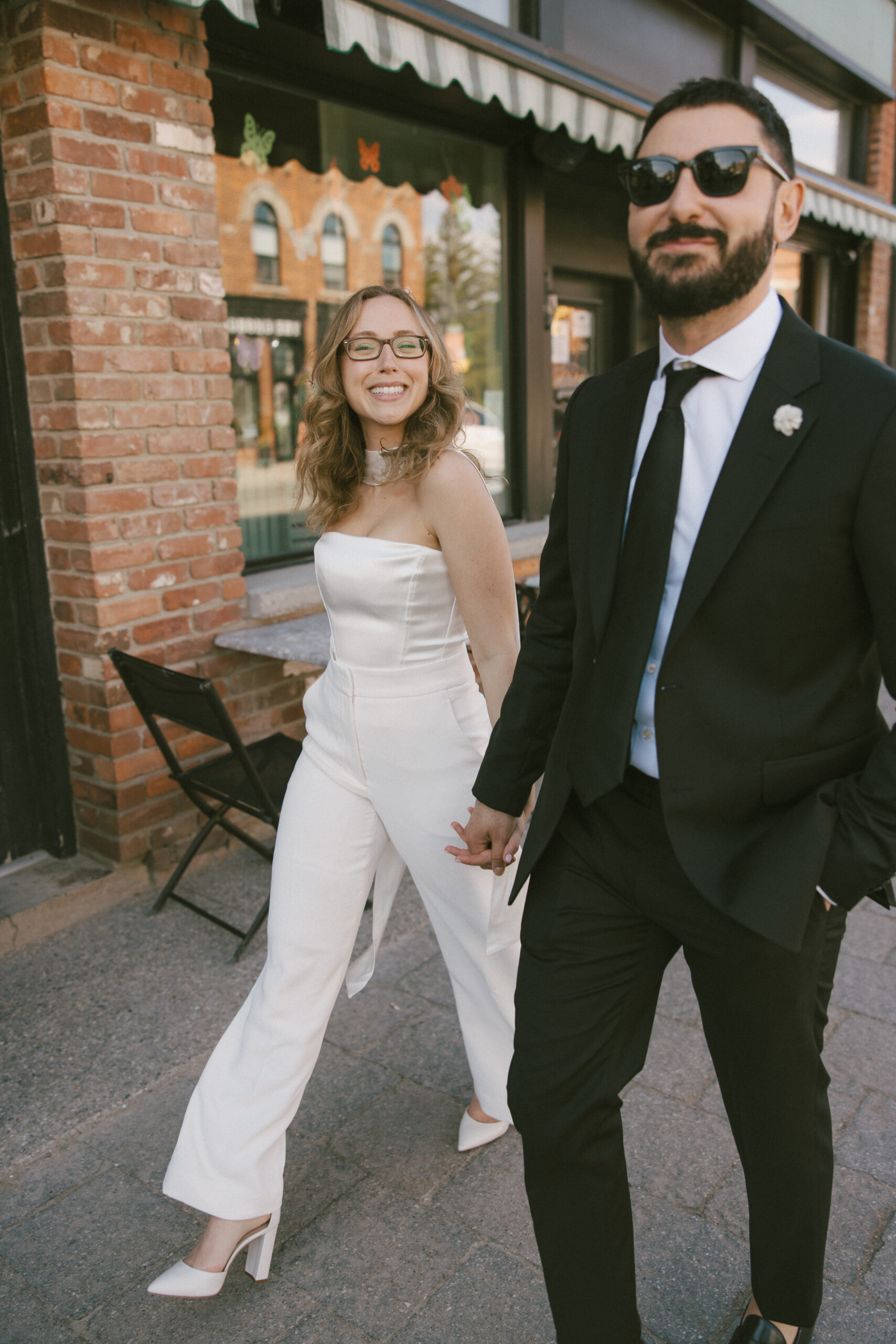 Elopement in the blue mountains ontario