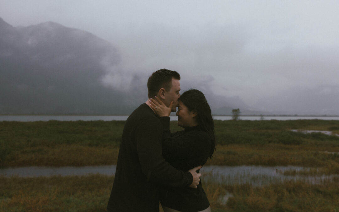 Rainy North Vancouver Engagement